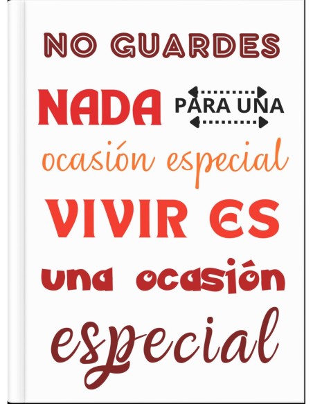 Bloc de notas NO GUARDES NADA