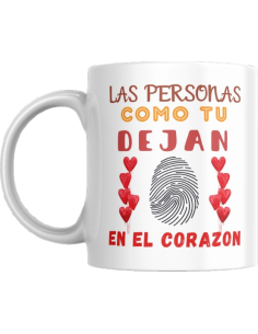 Taza HUELLA EN EL CORAZON